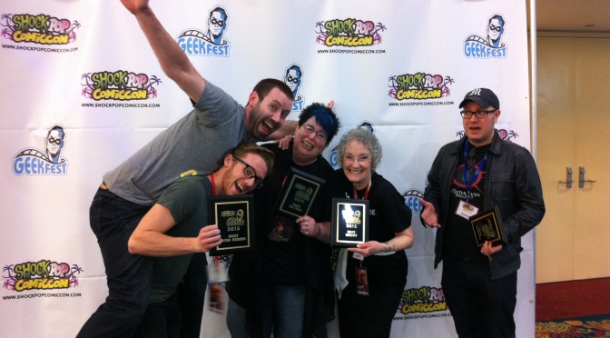 Chomp Wins Best of Fest at GeekFest at Shock Pop Comic Con